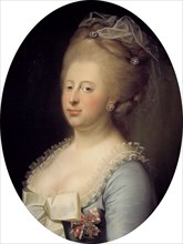 Portrait of Caroline Matilda of Great Britain (1751-1775), Queen of Denmark, 1771.