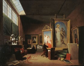 Atelier d'Ary Scheffer, rue Chaptal, 1851.