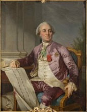 Charles Claude Flahaut de La Billarderie, comte d'Angiviller (1730-1809) , 1779.