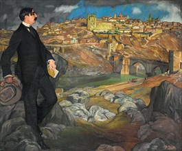 Portrait of Maurice Barrès, 1913.