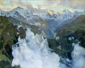 Clouds (Lauterbrunnen Valley), 1901.