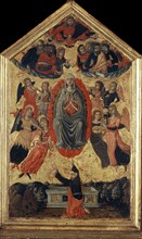 The Assumption of the Blessed Virgin Mary and The Girdle of Thomas, 15th century.