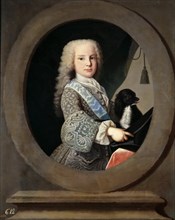 Luis Antonio Jaime of Spain (1727-1785), the Cardinal Infante, 1731.