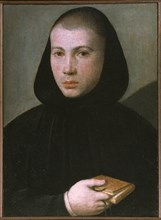 Portrait of a young Benedictine monk, First Half of 16th cen..