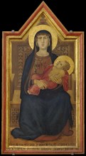The Virgin and Child enthroned, 1319.