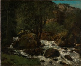 Forest Stream, Jura, 1860s.