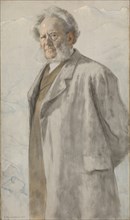 Portrait of Henrik Ibsen (1828-1906), 1895.