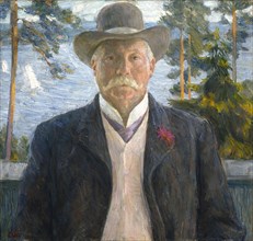 Portrait of the composer Thorvald Lammers (1841-1922) , 1906.