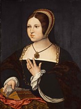 Portrait of Marie Haneton, ca 1518.