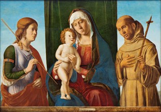 Madonna and Child between Saints Ursula and Francis of Assisi, c. 1495.