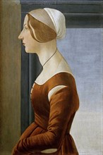 Portrait of a Young Woman, ca 1475.