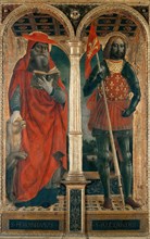 Saints Jerome and Alexander. Polyptych from the Santa Maria delle Grazie , 1500-1505.