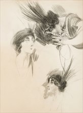 Three Studies for The Portrait of Dora di Rudinì Labouchère.