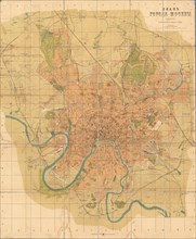 Plan of Moscow, 1916.