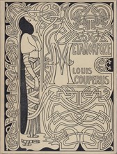 Cover design "Metamorfoze" by Louis Couperus, 1897.