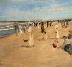 Beach at Noordwijk, 1911.