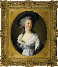Portrait of Madame de Moreton comtesse de Chabrillan, 1782.