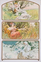 Three Seasons, c. 1898.