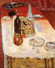 Still Life with Bottle of Red Wine  , 1942.