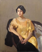 Elena in a Yellow Robe, 1909.