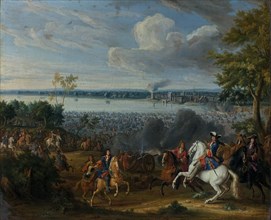 The crossing of the Rhine at Lobith, 12 June 1672.