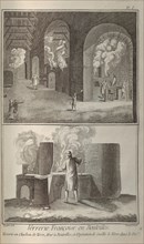 Glass Making. From Encyclopédie by Denis Diderot and Jean Le Rond d'Alembert, 1751-1765.