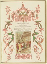 Program for the opera A Life for the Tsar by M. Glinka, 1896.