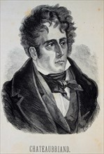 Portrait of François-René, vicomte de Chateaubriand (1768-1848), 1880.