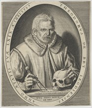 Portrait of Theodor de Bry (1528-1598), ca. 1597.