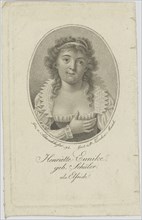 Portrait of Henriette Hendel-Schütz, née Schüler (1772-1849) as Elfride , 1794.