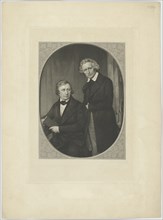 Double Portrait of the Brothers Grimm, ca 1845.