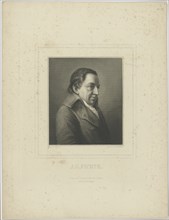 Portrait of Johann Gottlieb Fichte (1762-1814).