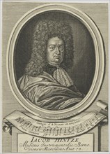 Portrait of Jacob Hintze (1622-1702) , 1695.