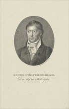 Portrait of Georg Wilhelm Friedrich Hegel (1770-1831).