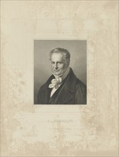 Portrait of Alexander von Humboldt (1769-1859), c. 1850.