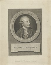 Portrait of Friedrich Gottlieb Klopstock (1724-1803), c. 1790.