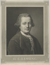 Portrait of Gotthold Ephraim Lessing (1729-1781), c. 1840.