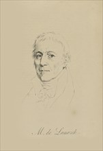 Jean-Baptiste Pierre Antoine de Monet, Chevalier de Lamarck (1744-1829), c. 1810.