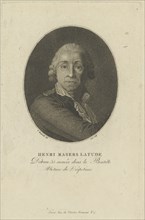 Portrait of Henri Masers de Latude (1725-1805) , c. 1793.