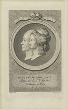 Joseph Lange (1751-1831) and Aloisia Lange, née Weber (1760-1839), 1785.