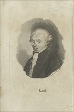 Portrait of Immanuel Kant (1724-1804), ca 1820.