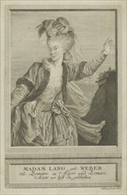 Aloisia Lange, née Weber (1760-1839) as Zemire , 1784.
