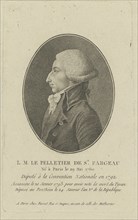 Louis-Michel Le Peletier, Marquis de Saint-Fargeau (1760-1793), 1790s.