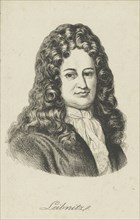 Gottfried Wilhelm Leibniz (1646-1716) , c. 1800.