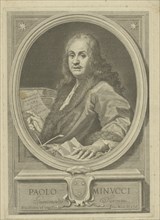 Portrait of the poet Paolo Minucci (1606-1695) , 1720s.