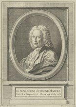 Portrait of the poet Scipione Maffei (1675-1755), c. 1750.