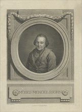 Portrait of Moses Mendelssohn (1729-1786) , 1772.