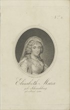 Gertrud Elisabeth Mara, née Schmeling (1749-1833), 1803.