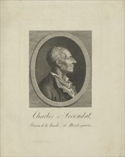Charles de Secondat, Baron de Montesquieu (1689-1755), c. 1795.