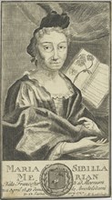 Portrait of Maria Sibylla Merian (1647-1717), 1755.
